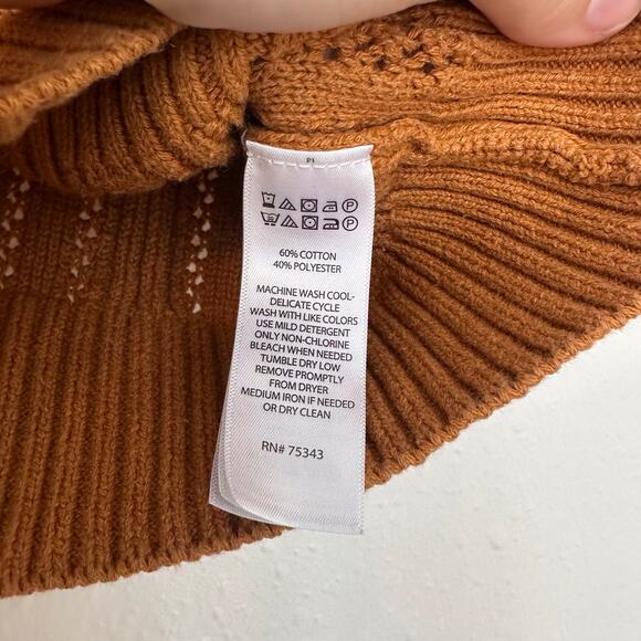 J joie v neck short sleeved open knit sweater size XS - Picture 3 of 6